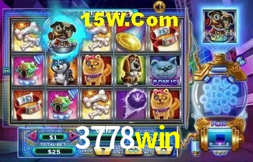 Interface moderna da plataforma 3778win